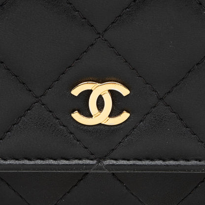 Chanel Lambskin Classic Wallet on Chain