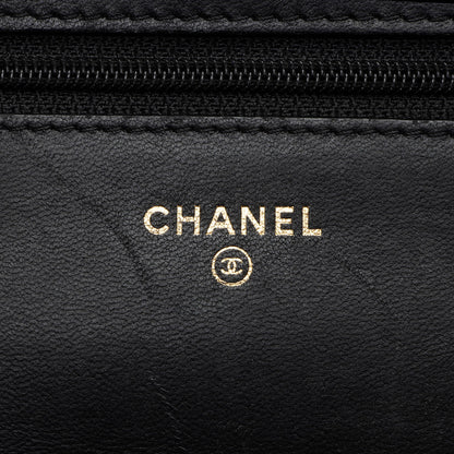 Chanel Lambskin Classic Wallet on Chain