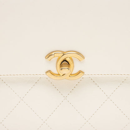 Chanel Lambskin Coco Lux Small Flap Bag (SHF-48E89g)