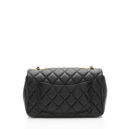Chanel Lambskin Egyptian Amulet Rectangular Mini Flap Bag