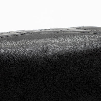 Chanel Lambskin Half Moon Wallet on Chain