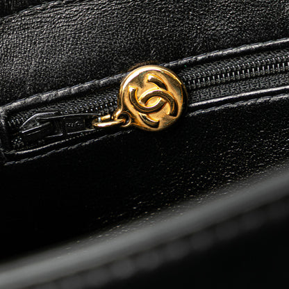 Chanel Lambskin Logo Tote