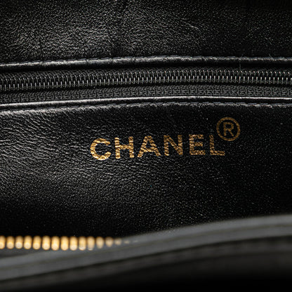 Chanel Lambskin Logo Tote