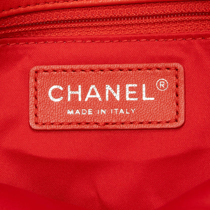 Chanel Lambskin Pagode Piping Flap Bag