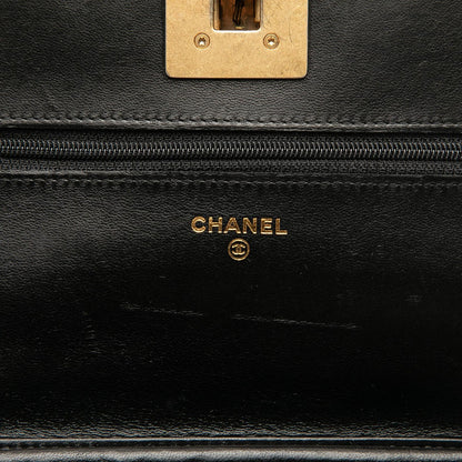 Chanel Lambskin Pyramid Wallet On Chain