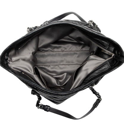 Chanel Lambskin Sharpei N/S Tote