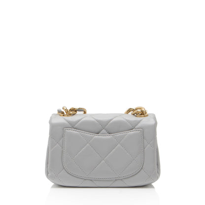 Chanel Lambskin Color Match Mini Flap Bag