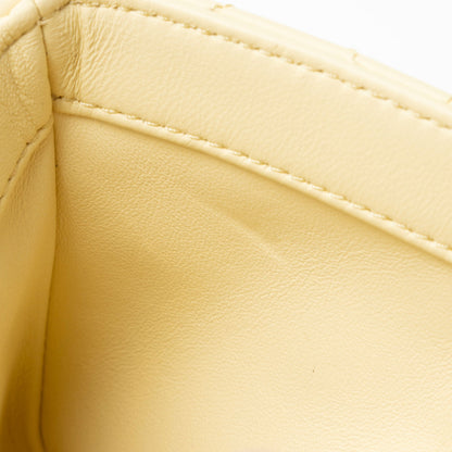 Chanel Lambskin Sweet Camellia Square Mini Flap Bag