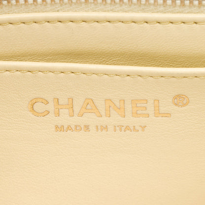 Chanel Lambskin Sweet Camellia Square Mini Flap Bag