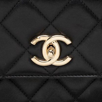 Chanel Lambskin Trendy CC Small Top Handle