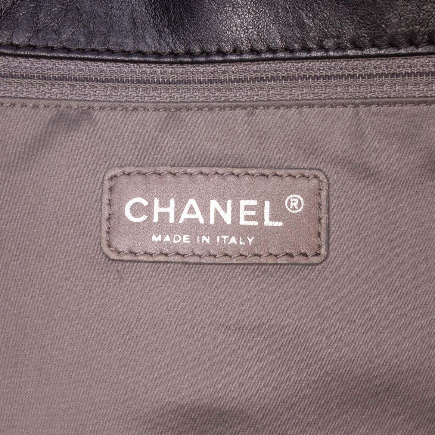 Chanel Lambskin and Patent Patchwork Brooklyn Flap