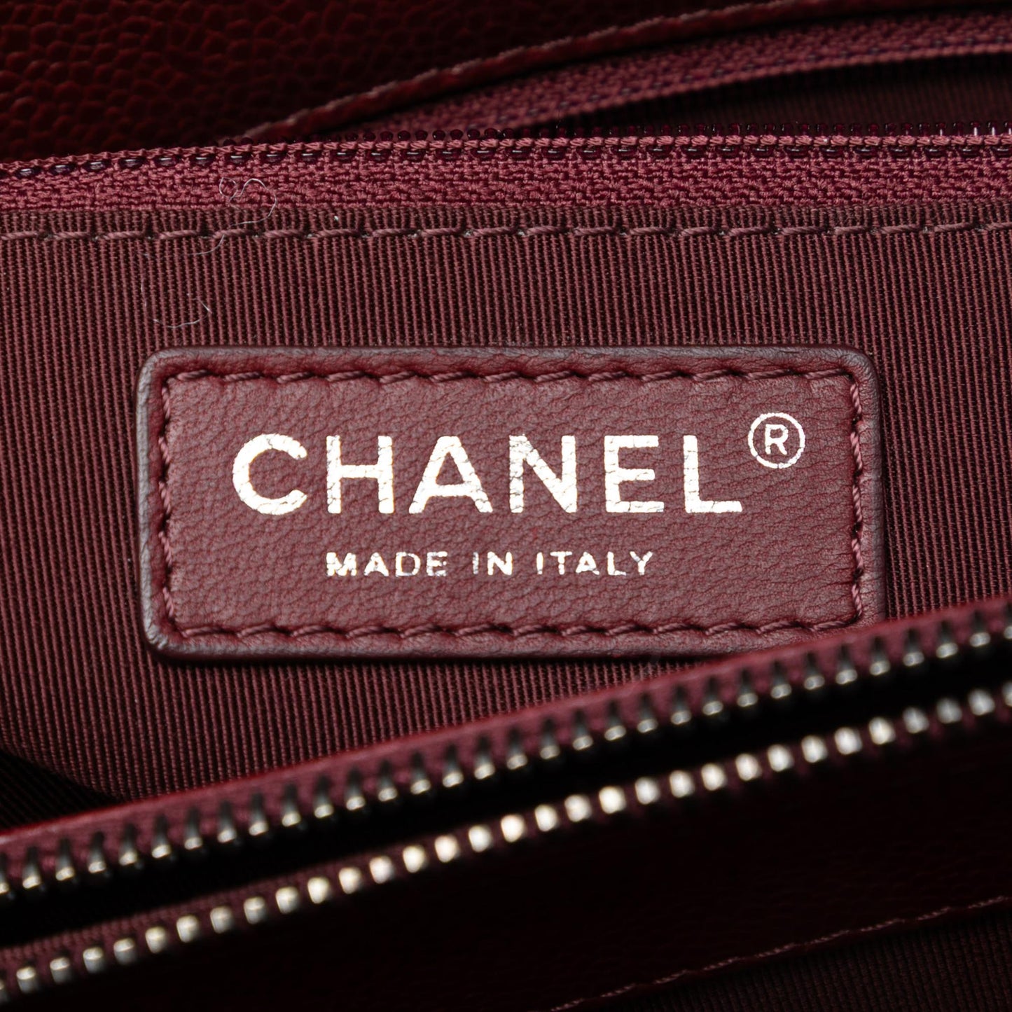 Chanel Large CC Quilted Caviar City Shopping Tote