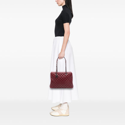 Chanel Large CC Quilted Caviar City Shopping Tote