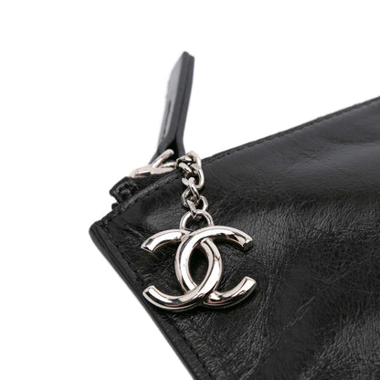 Chanel Large Calfskin Feministe Maize Feminine Pouch