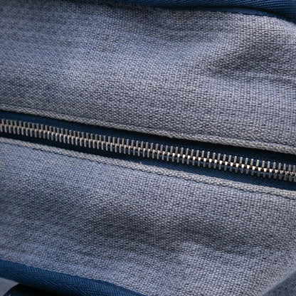 Chanel Large Denim Deauville Bowling Bag