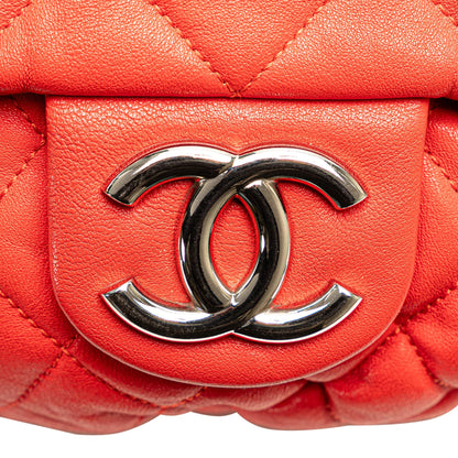 Chanel Large Quilted Lambskin Chain Around Flap