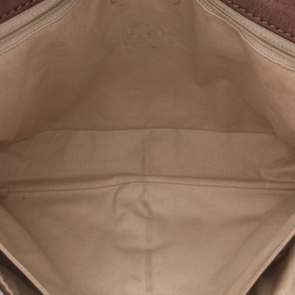 Chanel Large Quilted Nubuck Natural Beauty Split Pocket Flap