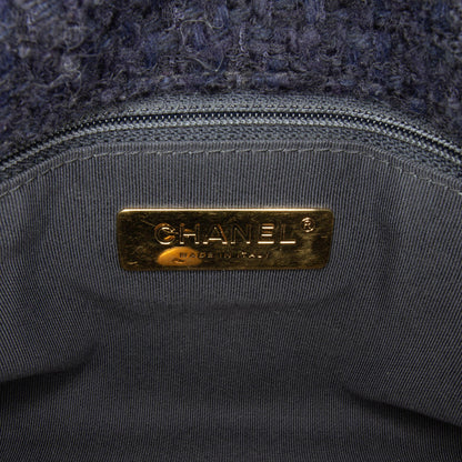 Chanel Large Tweed 19 Flap Bag (SHG-pvoWxr)