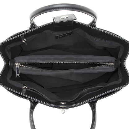 Chanel Leather Cerf Classic Executive Tote (SHF-19974)