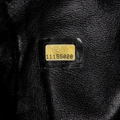 Chanel Leather Diagonal CC Ligne Accordion Satchel (SHF-17562)