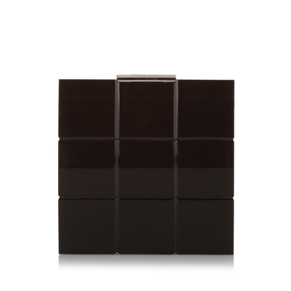 Chanel Lucite Minaudiere Perspex Clutch Bag
