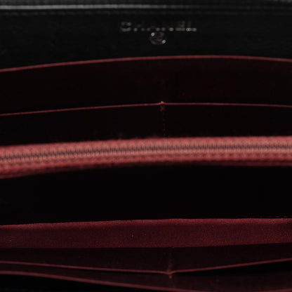 Chanel Matelasse Lucky Symbols Patent Zip-Around Wallet (SHG-uQkpYs)