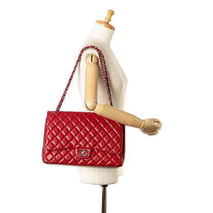 Chanel Maxi Classic Caviar Double Flap (SHG-5RHsXh)