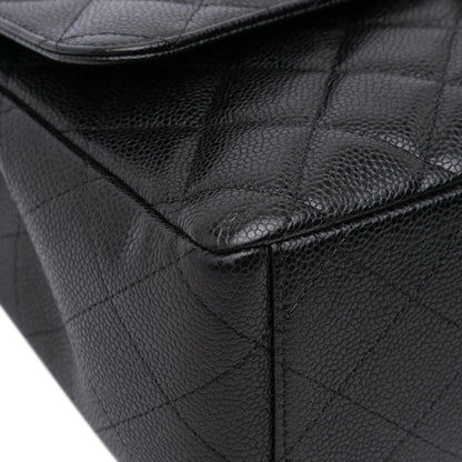 Chanel Maxi Classic Caviar Double Flap