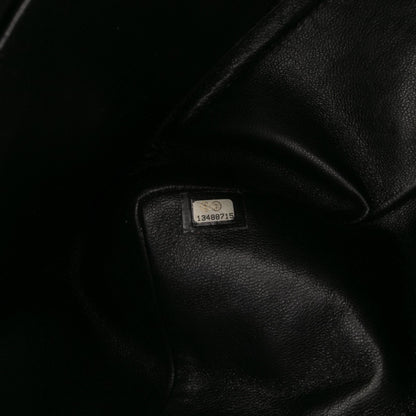 Chanel Maxi Classic Chevron Patent Single Flap