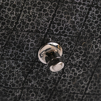 Chanel Maxi Hidden Sequins Mesh Flap