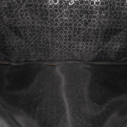Chanel Maxi Hidden Sequins Mesh Flap