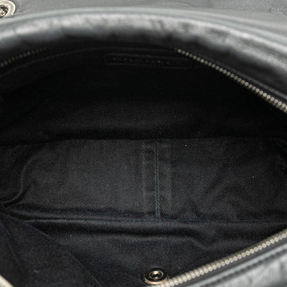 Chanel Medium Aged Calfskin In The Mix Zip Flap
