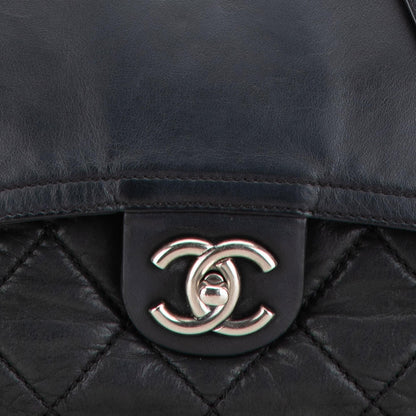 Chanel Medium Aged Calfskin In The Mix Zip Flap