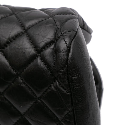 Chanel Medium Aged Calfskin Just Mademoiselle Bowling Bag
