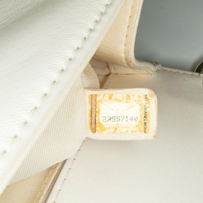 Chanel Medium Bicolor Lambskin and Rubber Boy Flap