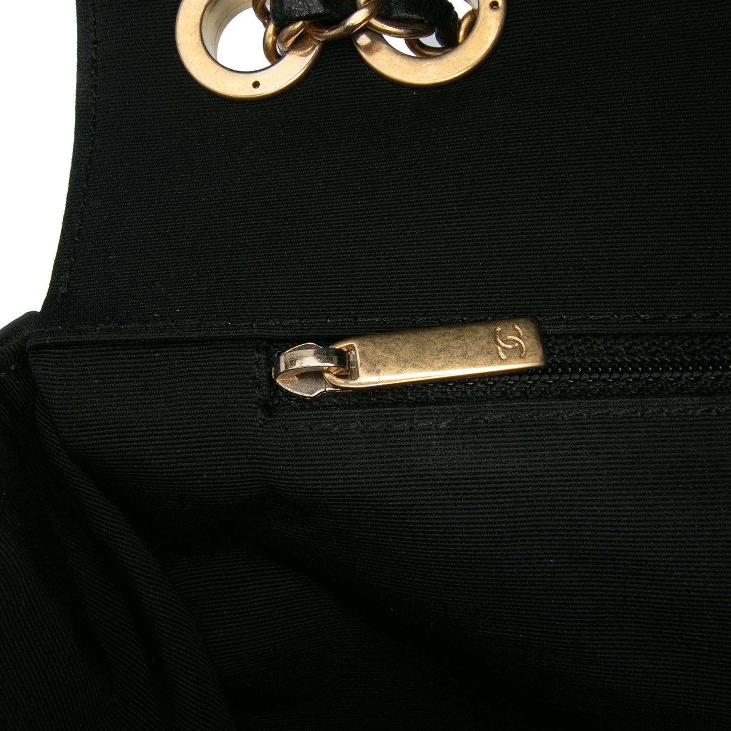 Chanel Medium Bicolor Quilted Lambskin Elegant CC Flap
