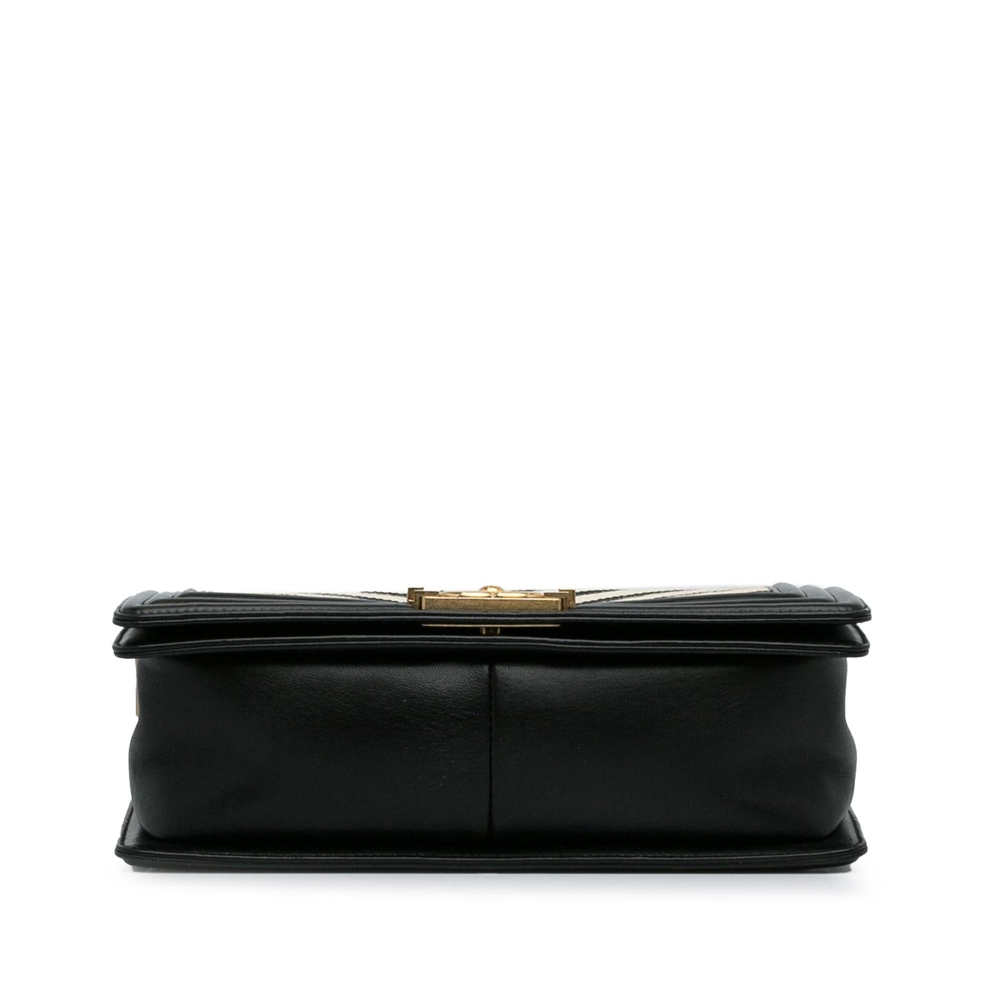 Chanel Medium Braided Chevron Le Boy (SHG-Qo0SYS)