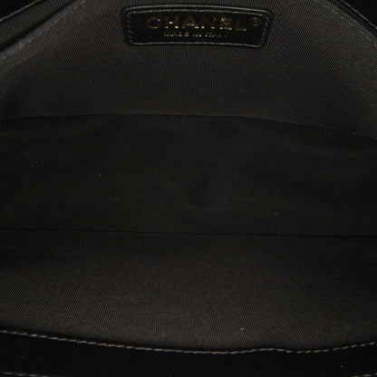Chanel Medium Braided Chevron Le Boy (SHG-Qo0SYS)