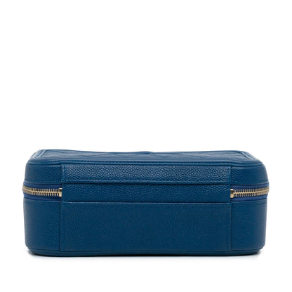 Chanel Medium CC Filigree Caviar Vanity Case (SHG-R0dFDb)
