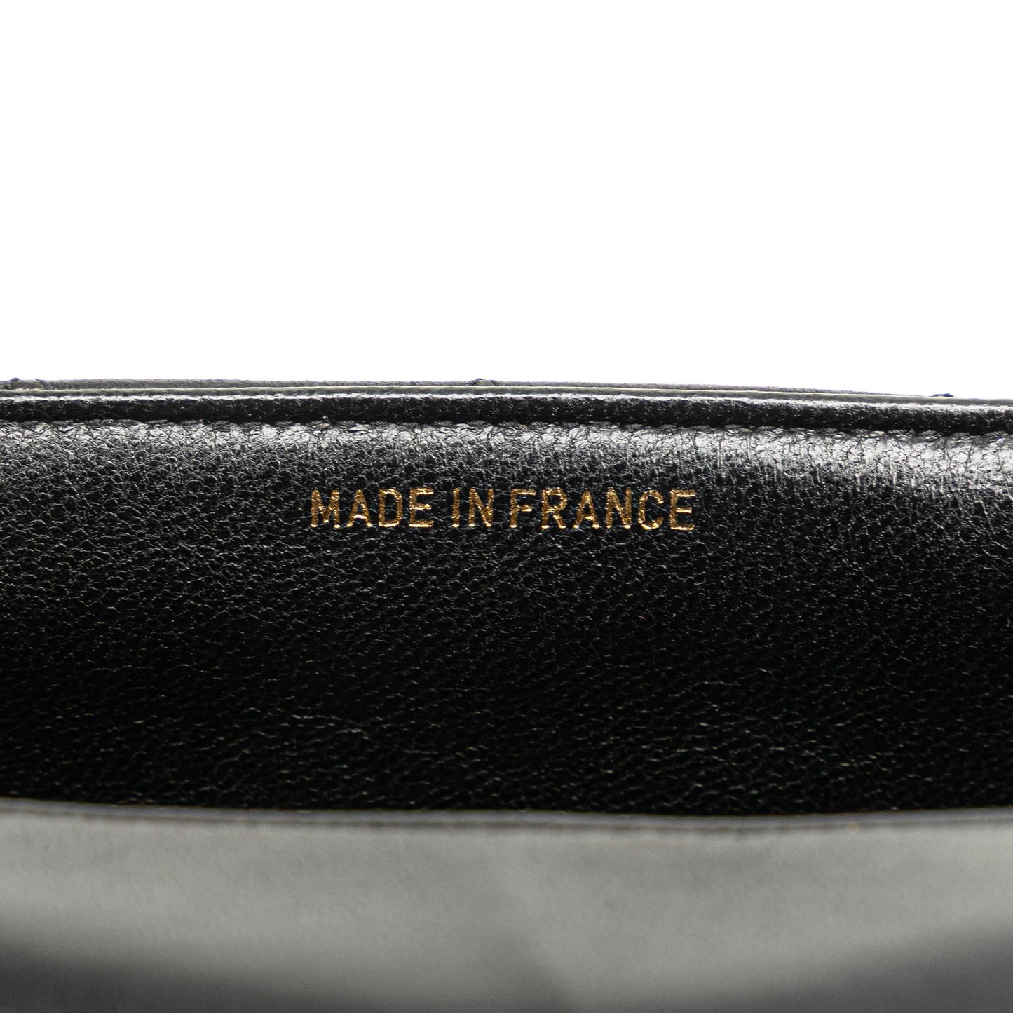 Chanel Medium CC Quilted Lambskin Border Single Flap