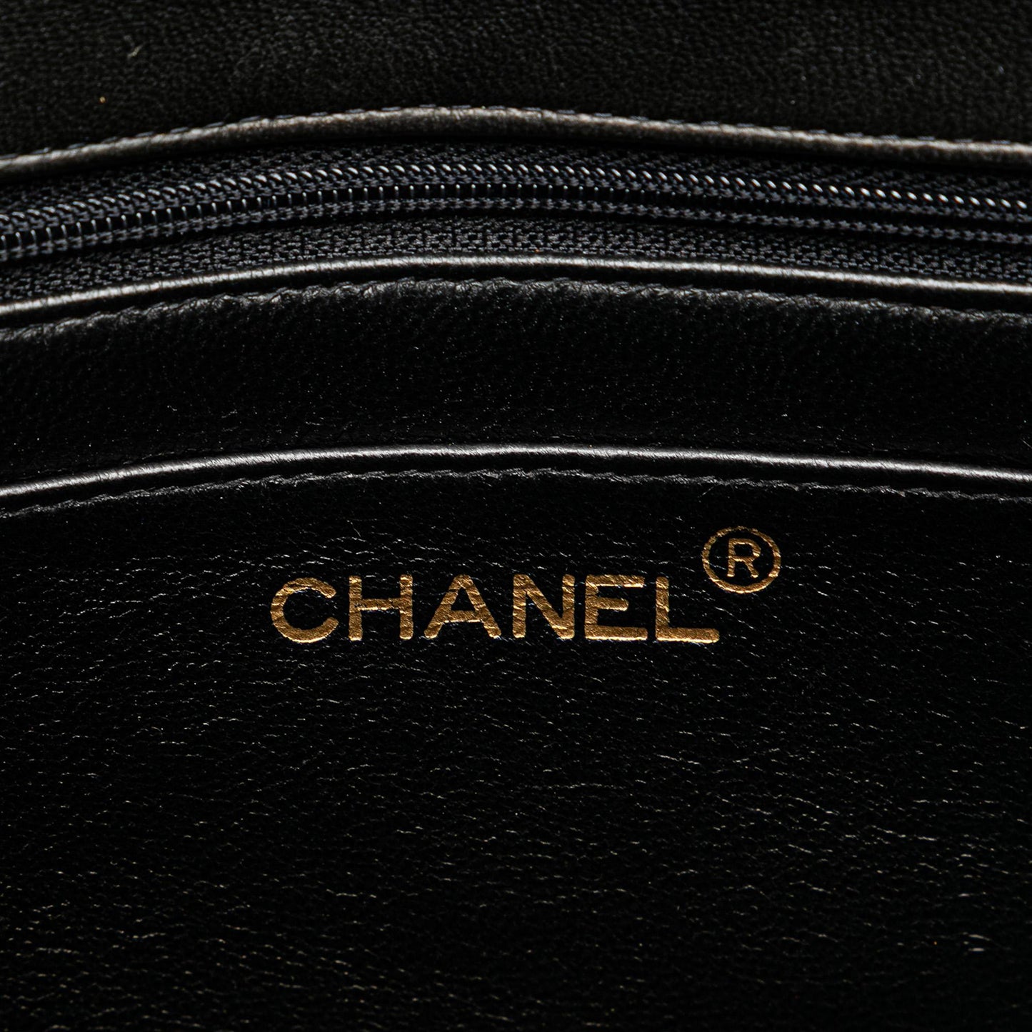 Chanel Medium CC Quilted Lambskin Border Single Flap