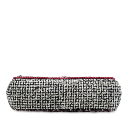 Chanel Medium CC Tweed Multi Print Double Flap