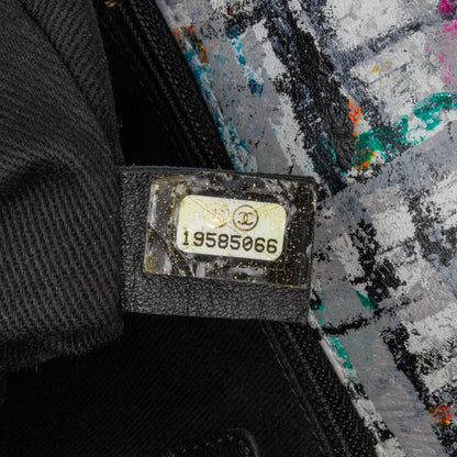 Chanel Medium Calfskin Hand Painted Graffiti Flap