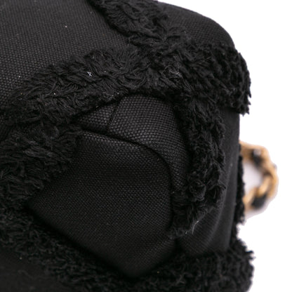 Chanel Medium Canvas and Cotton 19 Flap