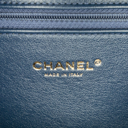Chanel Medium Caviar CC Filigree Vanity Case (SHG-1tdpwa)