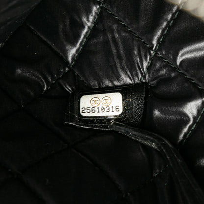 Chanel Medium Caviar Deauville Studded O Case Clutch