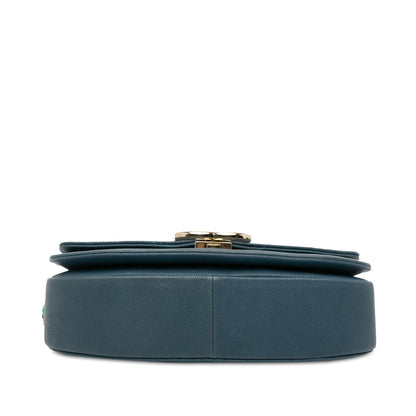 Chanel Medium Caviar Paris Cuba Thread Around Flap (SHG-iQuY2B)