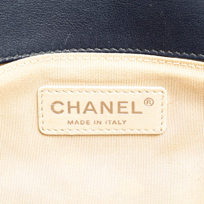 Chanel Medium Chevron Lambskin Boy Flap