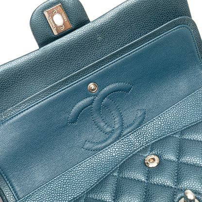 Chanel Medium Classic Caviar Double Flap (SHG-GyoJMX)