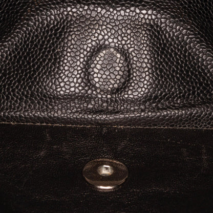 Chanel Medium Classic Caviar Double Flap (SHG-WNK0ZG)